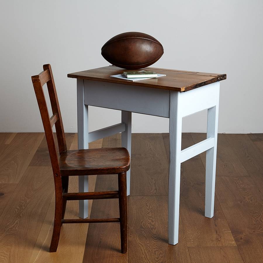vintage school desk and chair by the original home store
